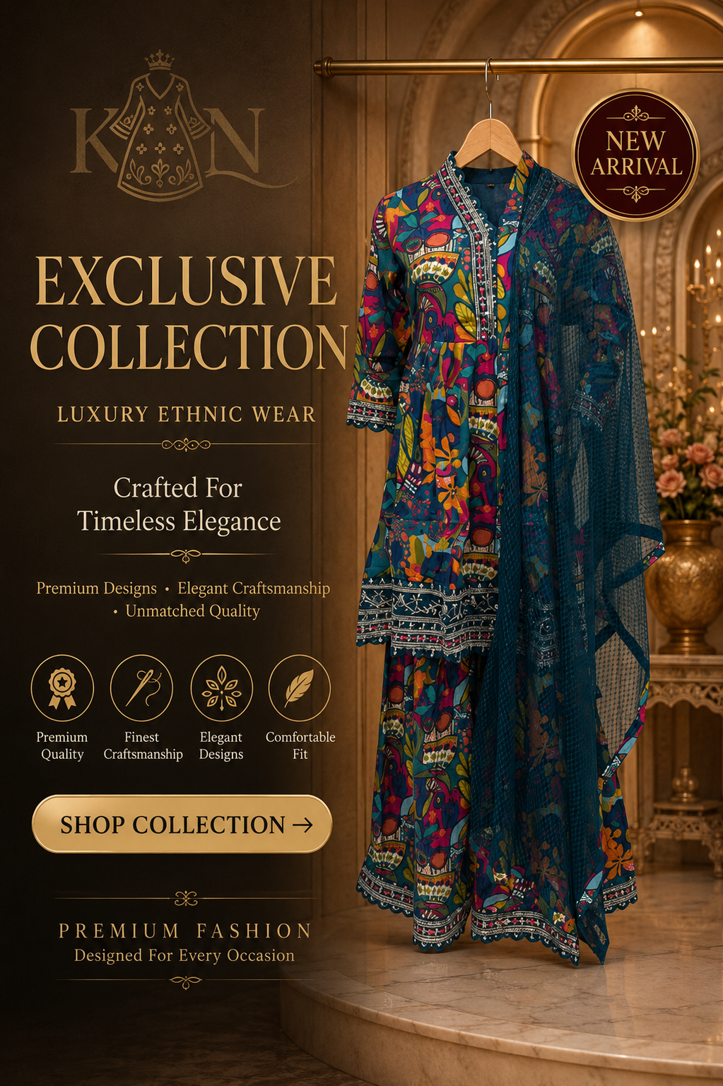 Exclusive Collection | Premium Designer Ethnic Wear for Every Occasion