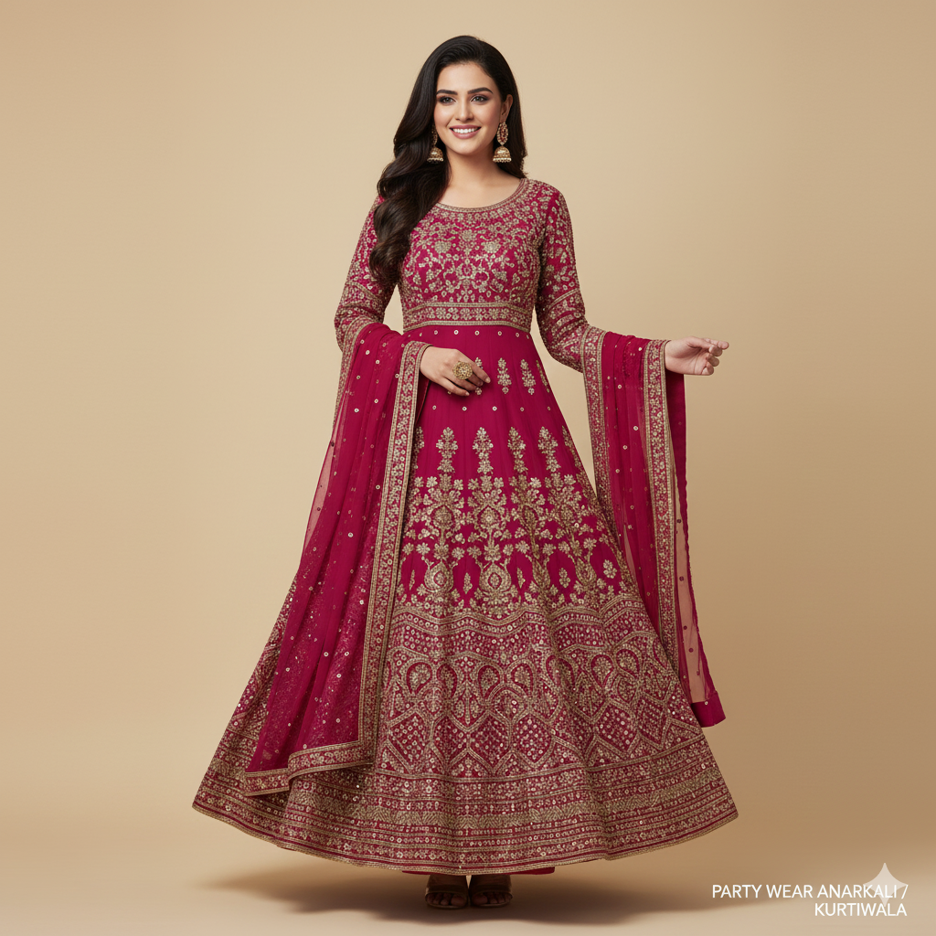 Party Wear Anarkali
