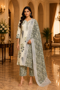 Ivory &amp; Olive Botanical Cotton 3-piece Set